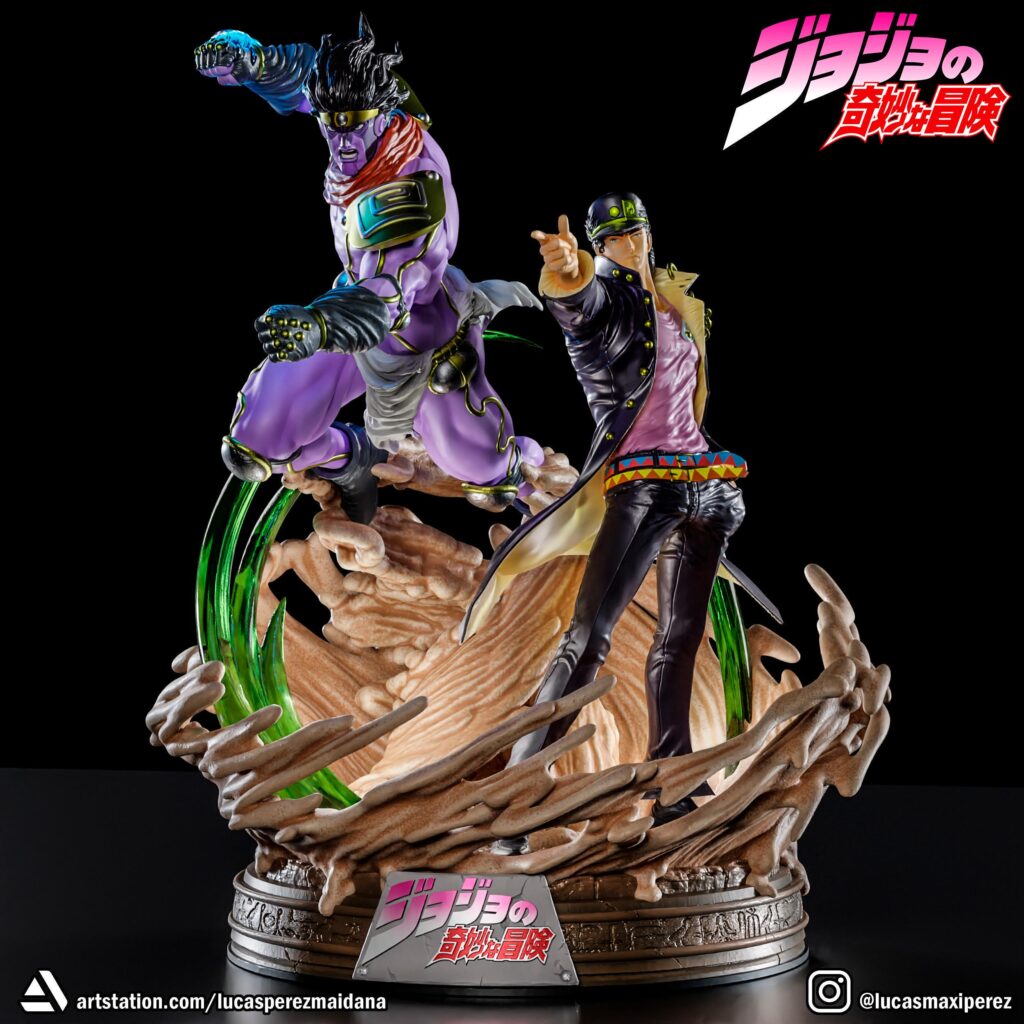 Jo jo | extreme detail 3d printed figure 12k high resolution no layer lines | Hand-Painted