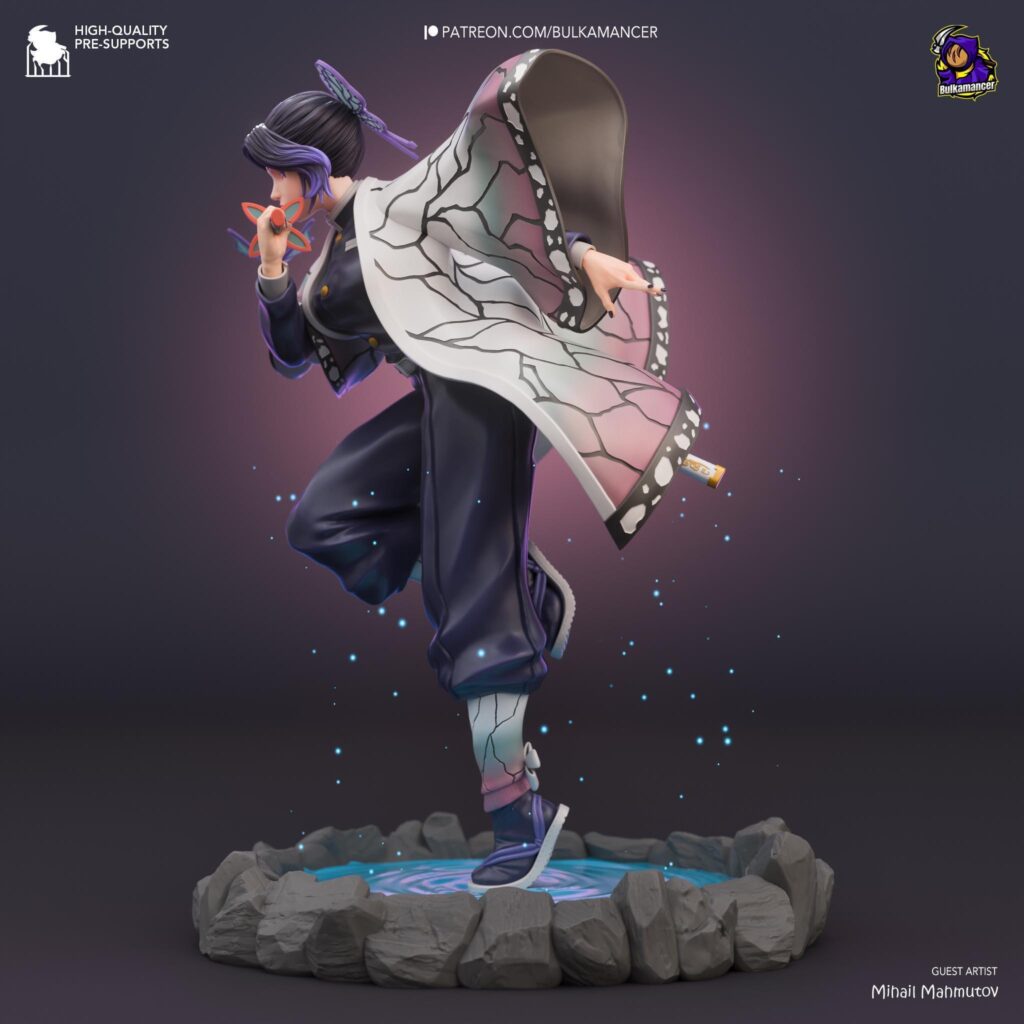 Anime figures 12k resolution | 3d printed characters | Hand-Painted