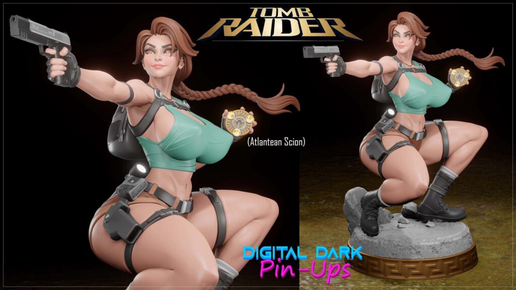 Digital pin ups nsfw or sfw | Hand-Painted