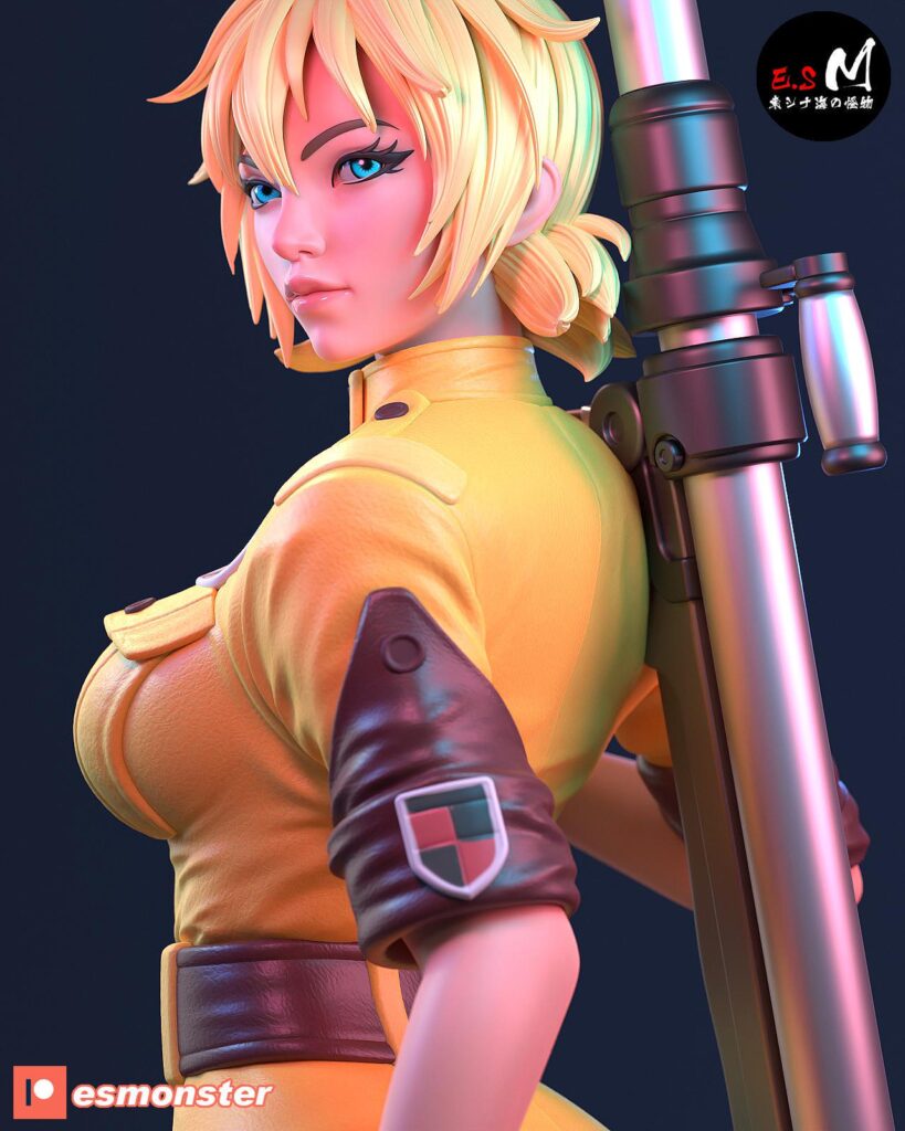 Hand-painted sfw or nsfw seras victoria | Hand-Painted
