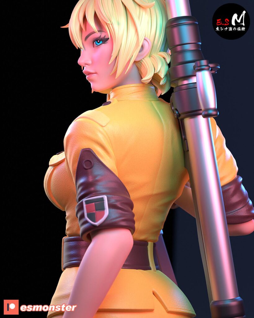 Hand-painted sfw or nsfw seras victoria | Hand-Painted
