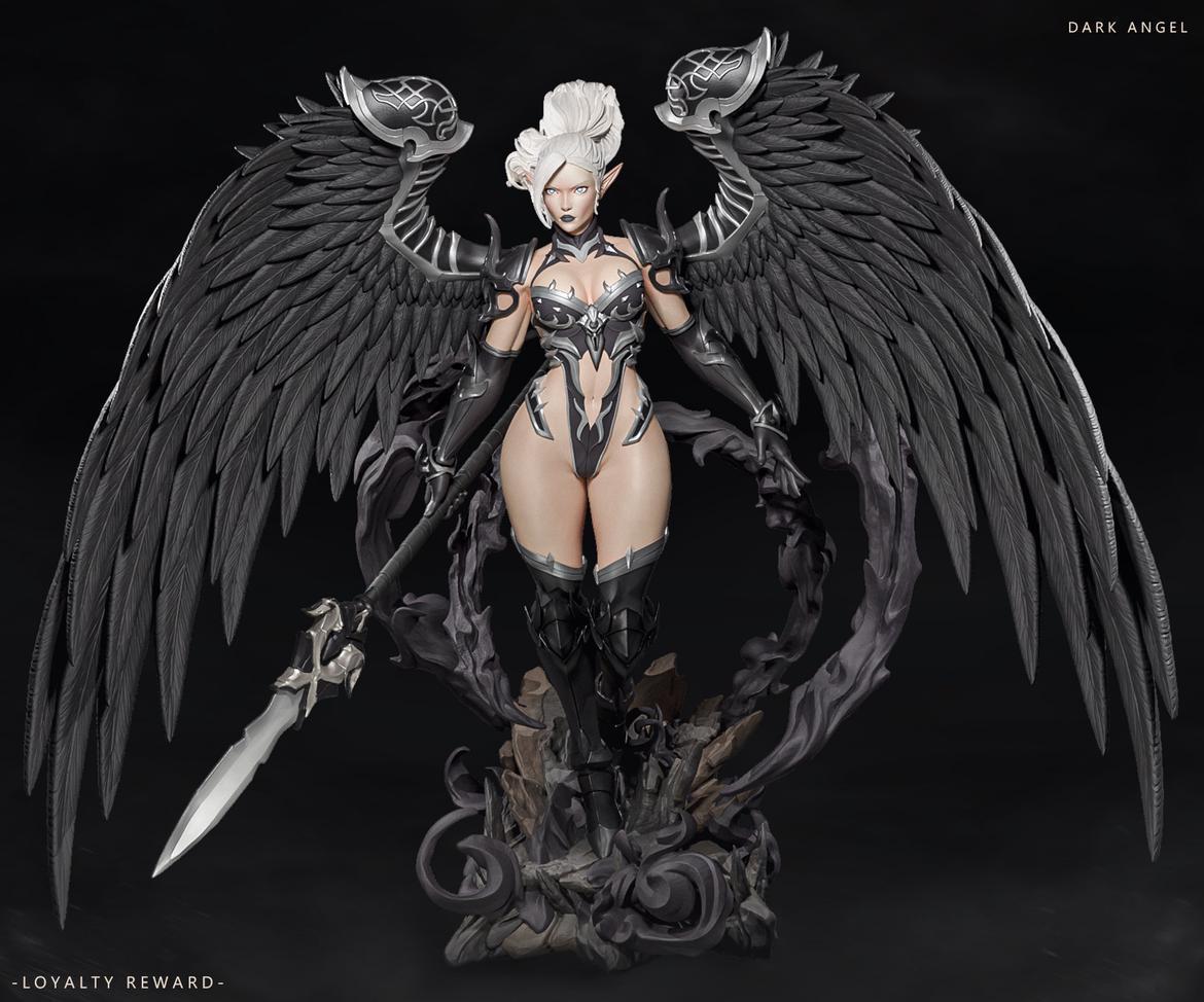 Xl1:6 scale hand painted or unpainted unpainted fantasy warrior girl and pegasus | Hand-Painted