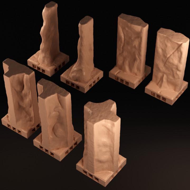 Dungeon building tiles – openlock modular terrain set | resin | 8k resolution | high detail | dnd | fantasy | Hand-Painted