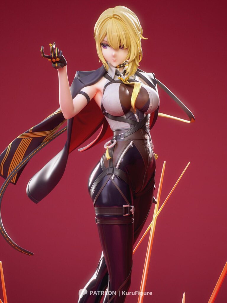 Evelyn Zenless Zone Zero Figure – High Detail Resin Model