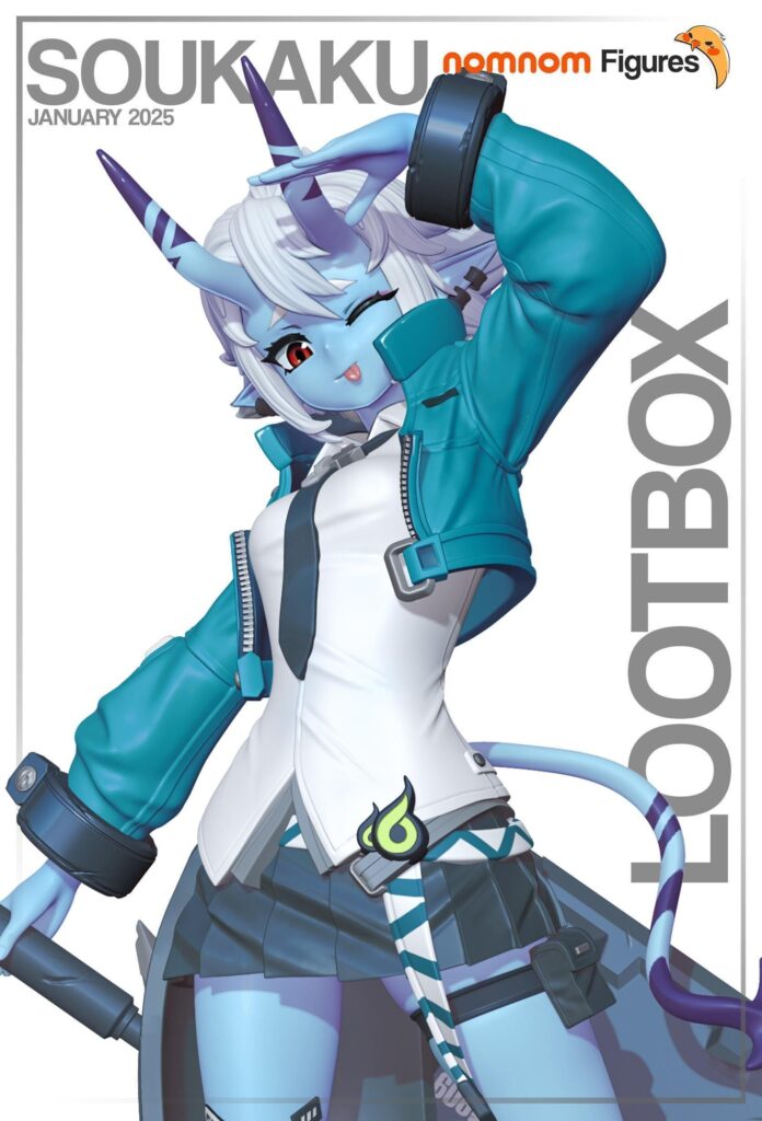 Soukaku 3D Printed Figure: Hand Painted or Unpainted Resin Model
