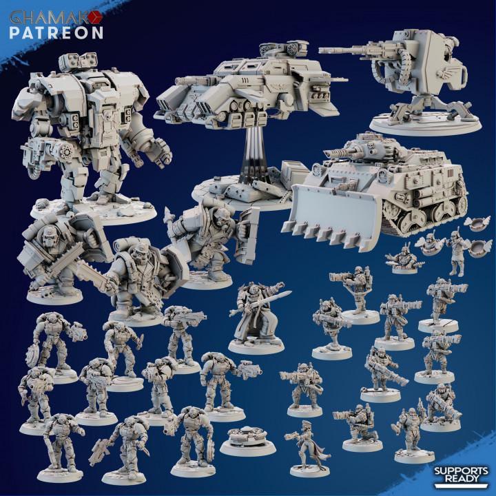 Imperator’s Incursor Figurine: High Detail Resin Model