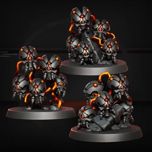 Probe Entire Set! 40K Unpainted