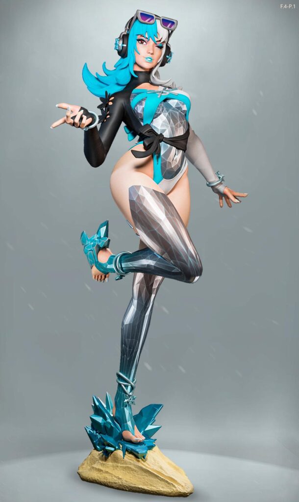 Luna Snow Resin Figure: Giant 1/6 Scale, Hand-Painted or Unpainted