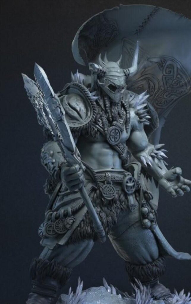 Full Plate 3D Printed Miniatures – High Detail Resin Models