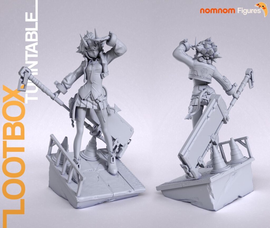 Soukaku 3D Printed Figure: Hand Painted or Unpainted Resin Model