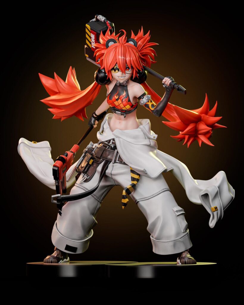 Koleda Belobog 3D Resin Figure – Fan Art Model from Zenless Zone Zero