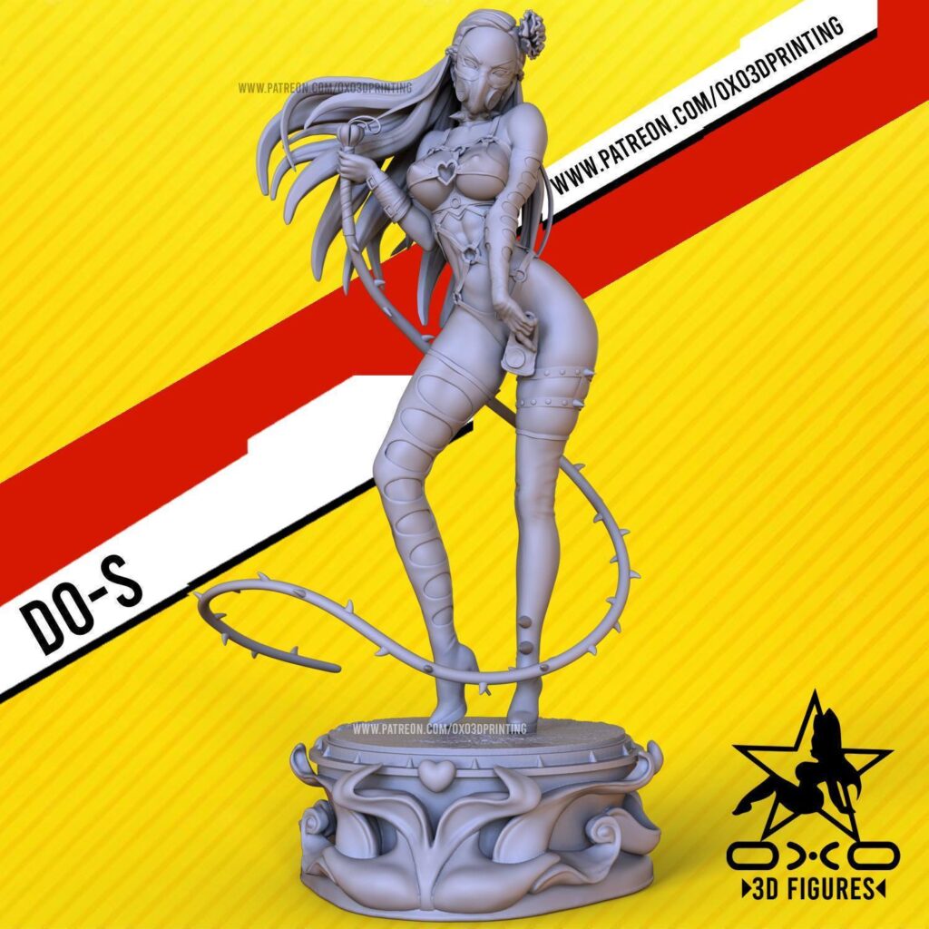 Anime Resin Figure: NSFW and SFW Models (Unpainted, 7 Inch)